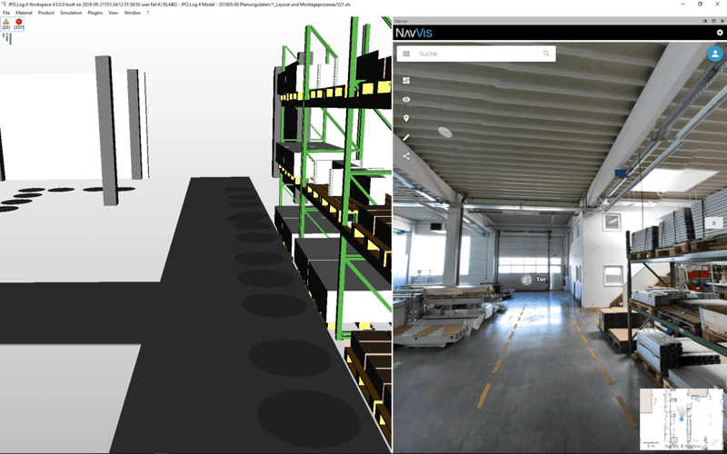 NavVis IndoorViewer IPO.Log Integration