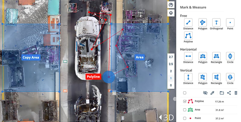 Analyzing operator path with M&M and polyline