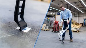 SLAM anchors and ground control points with NavVis VLX