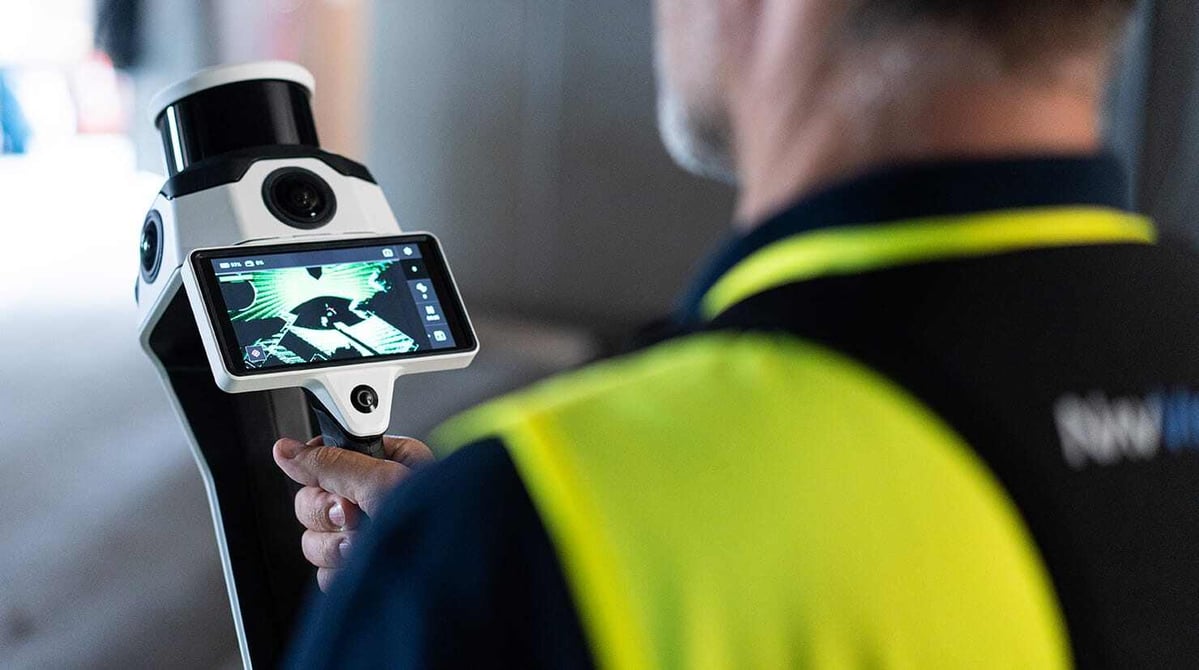 Navvis Scanner Data NavVis MLX handheld laser scanner