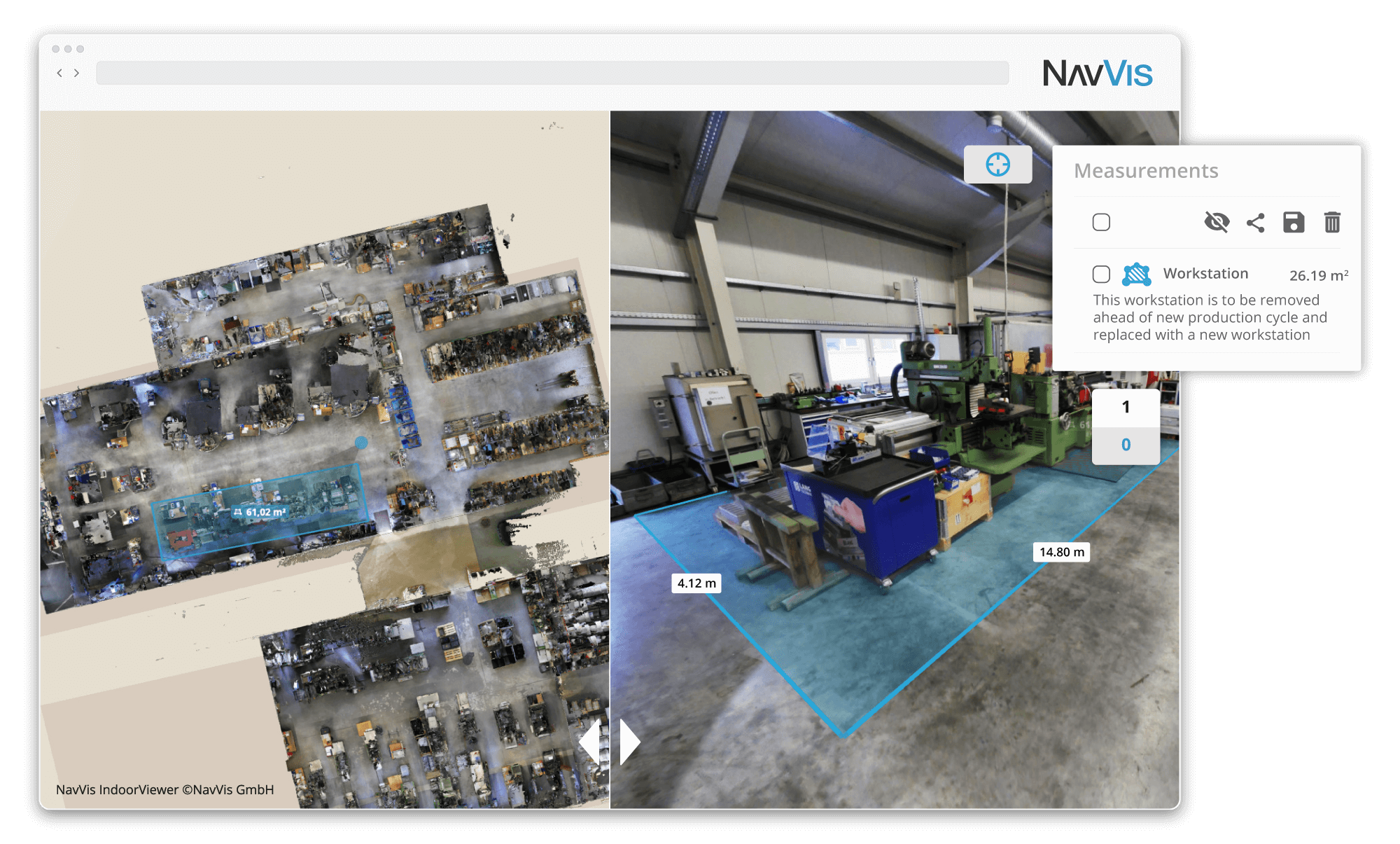 NavVis IndoorViewer 2.7 Taking the next step towards seamless virtual